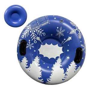 Heavy Duty Snow Tube 35 Inch Inflatable Durable - Picture 1 of 8