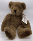 The Vermont Teddy Bear Company Brown Jointed 16” Plush Bear USA