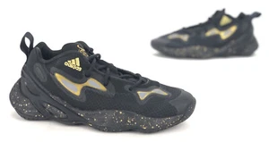 Adidas Basketballschuhe Gr. 6,5 Exhibit A Candace Parker schwarz gold - Bild 1 von 9