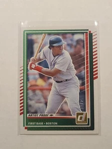 Donruss Tony Pérez #56 2025 prueba de artista paralelo 9/25 Boston Red Sox - Imagen 1 de 2