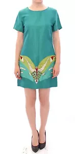 Lanre Da Silva Ajayi Kleid grün über dem Knie Mini Kristall UK10/US8/M UVP $ 1900 - Bild 1 von 7