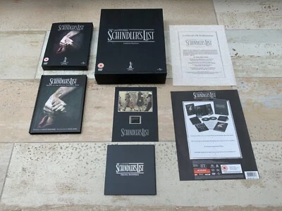 Schindlers List RARE Limited Edition 2 x DVD + CD + SENITYPE + BOOK +CERTIFICATE - Image 1 of 2