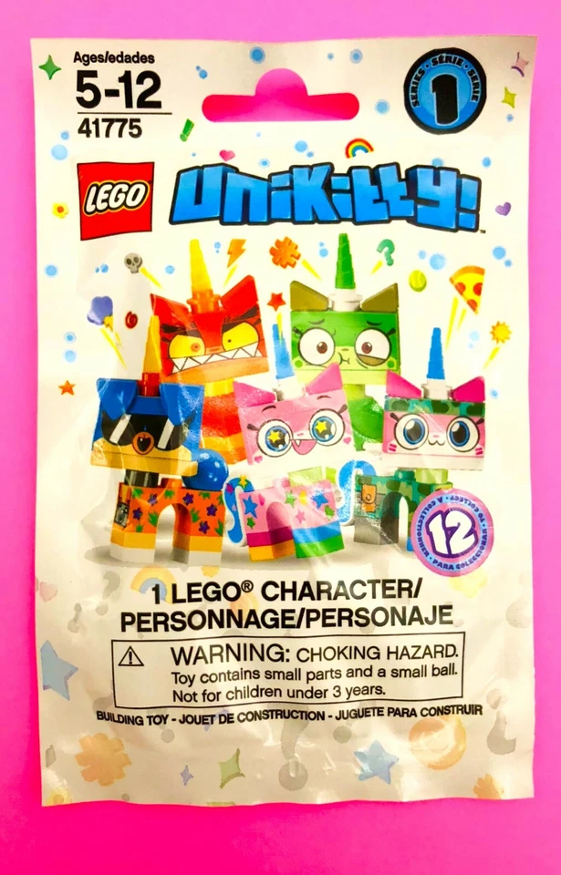 Lego Unikitty Serie 1 Mini Figura Juguetes Bloques de Construcción Coleccionables 41775 Regalos Foto 1 de 1