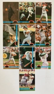 RARO Lote 1991 Equipo Atlético Oakland 1991 Stadium Club Prototipo Error Ricky Henderson - Imagen 1 de 7