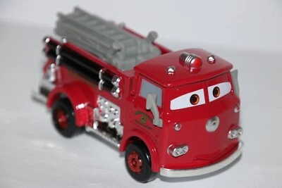 Disney Pixar Cars Red Feuerwehr Radiator Springs Metall dieCast 1/55 Vitrine - Bild 1 von 4