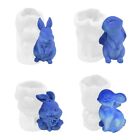 3D Easter Rabbit Silicone Mold Handmade Soap Making DIY Decoration