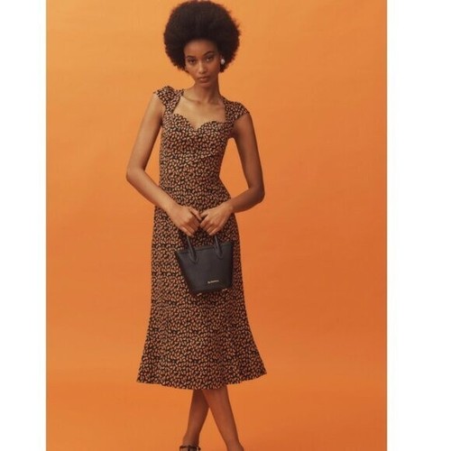 VALENTINO Abito a cuore Anthropologie The Cecily Fit & Flare Taglia XL