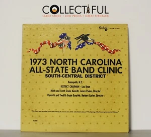 NORTH CAROLINA ALL-STATE BAND CLINIC -  CENTURY 1973 *VG+* VINYL LP RECORD🔥 - Picture 1 of 2