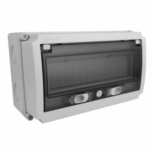Gehäuse IP66 Verteilerkasten Sicherungskasten 13-Module Aufputz Feuchtraum 4424 - Bild 1 von 3