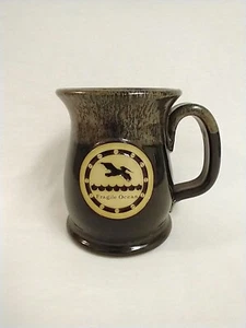 Sunset Hill "Fragile Ocean" Hand - Thrown Stoneware Mug 16 oz - Rare - Picture 1 of 8