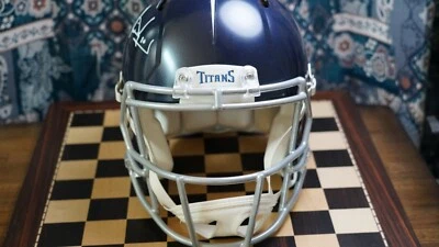 Casco Riddell firmado por Vince Young Tennessee Titans *Auténtico* (Tri-Star) Foto 1 de 4