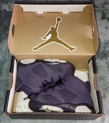 DE COLECCIÓN JORDAN 6 RETRO GT NIKE ZAPATILLAS DE BALONCESTO NIÑO PEQUEÑO 6c CAJA PÚRPURA BEBÉ NIÑOS Foto 1 de 4