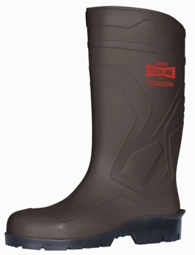 Stivali da lavoro gomma nitrilica per agricoltura ISSA LINE colore marrone - Immagine 1 di 1