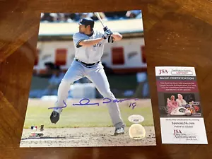 Official Johnny Damon Signed 8x10 Photo MLB New York Yankees JSA - Picture 1 of 1