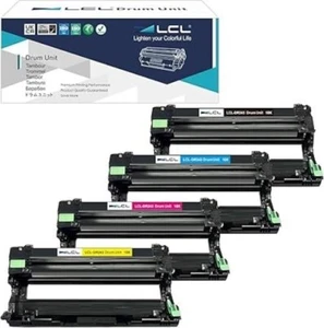 Batterie compatible LCL DR-243 DR243 DR243CL DR-243CL batterie (4 pièces noir cyan magenta - Photo 1/6