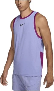 NIKE Court Dri-Fit Slim Carlos Alcaraz Tennis Tank Top Shirt Mens Size L LARGE - Picture 1 of 6
