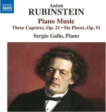 Anton Rubinstein : Anton Rubinstein: Piano Music: Three Caprices, Op. 21/Six