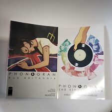 Phonogram Comic TPB signed Keiron & Mckelvie 2010 single club Britannica bk2.d