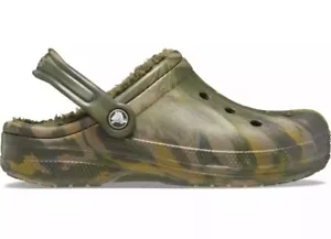 NEW Crocs Men's and Women's Slippers - Ralen Tie Dye Lined Clogs, - Picture 1 of 6