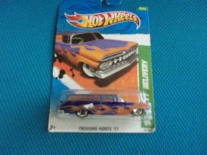 HOT WHEELS 2011 TREASURE HUNT 59 CHEVY DELIVERY #15 - Picture 1 of 3