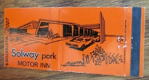 NEW ZEALAND: SOLWAY PARK FULL LENGTH MATCHBOOK COVER -F10 - Picture 1 of 2
