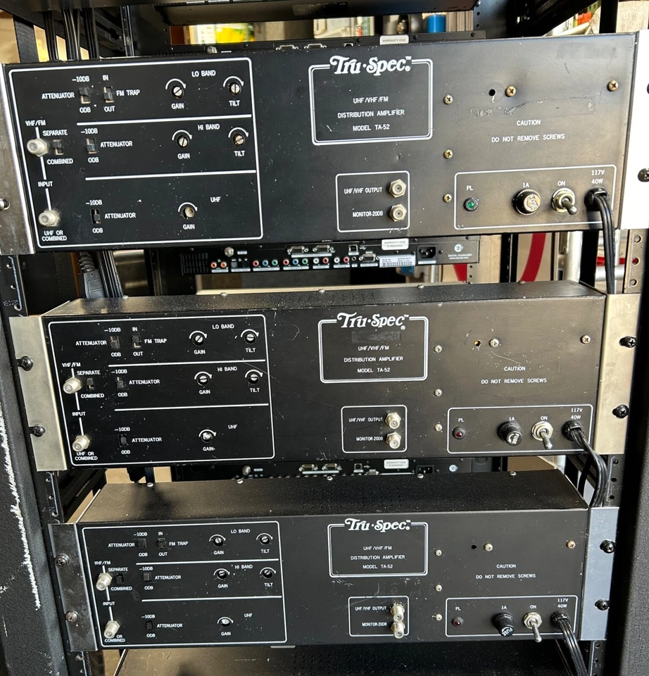 TRU-SPEC TA-52 HIGH GAIN AMPLIFIER, UHF, VHF, FM - Image 1 of 1