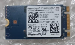 Fast Western Digital PC SN520 SDAPMUW-512G-1001 M.2 NVMe 2242 512GB SSD Laptop - Afbeelding 1 van 1