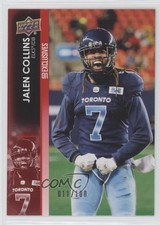 2022 Upper Deck CFL Exclusives /100 Jalen Collins #176