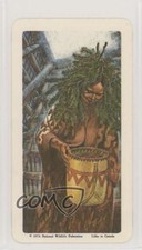 1974 Brooke Bond Red Rose Indians of Canada Tea Womanhood #35 0e3