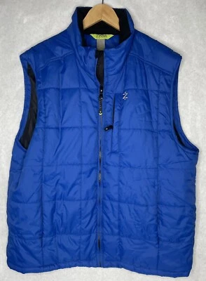 IZOD PerformX Down Style Fill Puffer Vest Jacket Mens XL Royal blue - Image 1 of 4