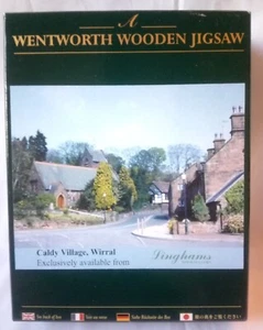 Wentworth Caldy Village Wirral 250 Piece Wooden Jigsaw Puzzle Art Rare - Picture 1 of 16