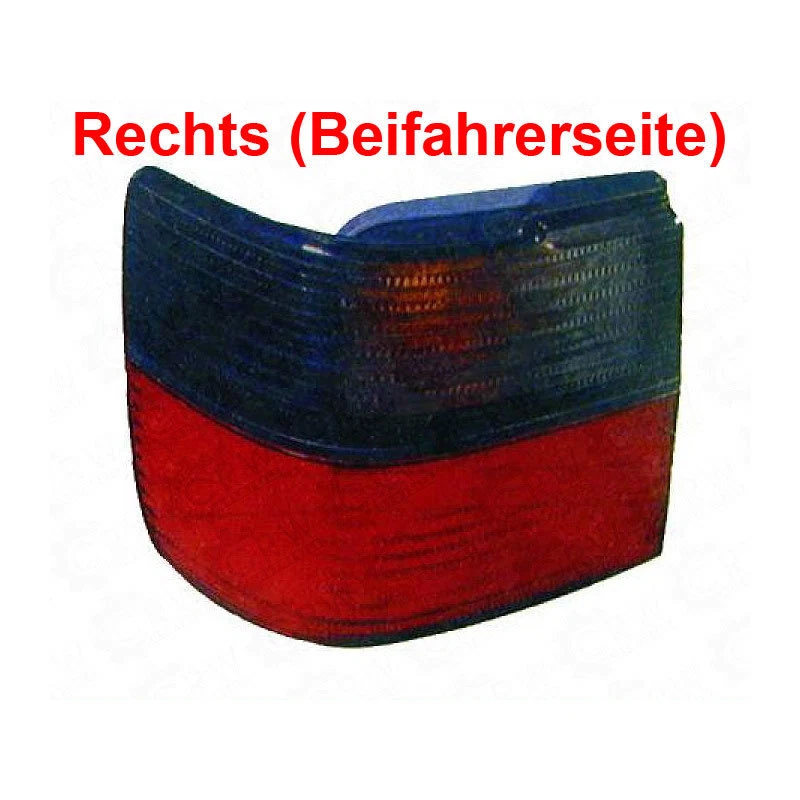 Luce Posteriore Destra Fanale Interno per VW Vento 92-98 Rosso/Grigio I6O - Immagine 1 di 1