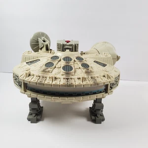 Vintage 2001 Hasbro Star Wars Millennium Falcon Schiff Spielzeug getestet funktioniert - Bild 1 von 7