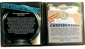 1981-D Susan B. Anthony Dollar - UNC - First Commemorative Mint - Rare! - Picture 1 of 4