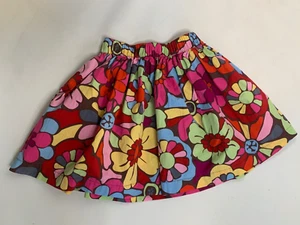 Hanna Andersson Mod Floral Colorful Circle Twirl Skirt 130 US 8 - Picture 1 of 3