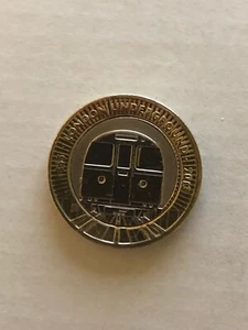 2013 The London Underground Train 2 pound £2 Coin - Picture 1 of 1