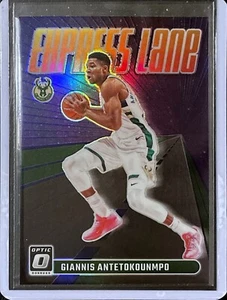 Giannis Antetokounmpo - 2023-24 Donruss Optic - Purple Prizm - Express Lane #23 - Bild 1 von 1