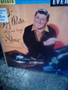 TONY PASTOR: Plays and Sings Shaw (EVEREST Records 33 RPM Vinyl LP) STEREO - Picture 1 of 1