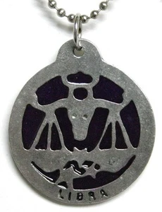 Windows to Stars pendant - Libra (9/24 – 10/23) – violet resin - Picture 1 of 2