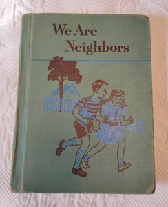 Vintage We Are Neighbors Ginn Basic Readers 1953 By Odille Ousley - Imagen 1 de 6