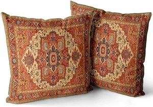 Home Decoration Überwurf Kissenbezüge Perserteppich 26x26 cm 2er Set - Bild 1 von 3