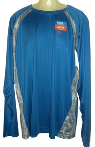 NWT American Outdoorsman Men's Crew Neck Long Sleeve UPF 30 Graphic T-Shirt XXL - Picture 1 of 3
