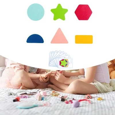 Wooden Puzzle for Kids Brain Teaser Geometric Airplane Travel Toy Colorful - Image 1 of 4