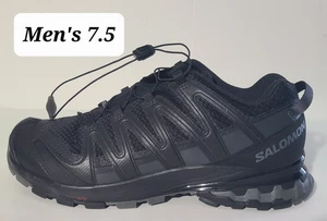 Salomon XA Pro 3D V8 "Triple Black" Herrenschuhe Größe 7,5 gebraucht, in einwandfreiem Zustand - Bild 1 von 8
