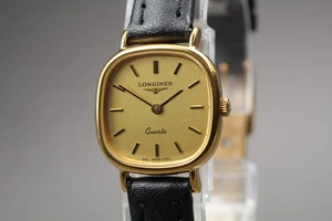 Vintage 1974 Longines Gold Dial Quartz Womens Watch Cal.961 Ref.6484 [Near Mint] - Bild 1 von 13