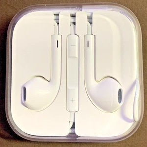 Apple iPhone EarPods Wired 3.5mm Headset Earbud Headphones New - Photo 1 sur 5