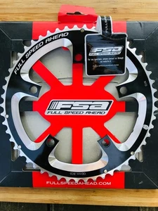 FSA Super Road 53t Chainring 130 BCD 5-Bolt 10 11 Speed Aluminum N10 130mm BLACK - Picture 1 of 6
