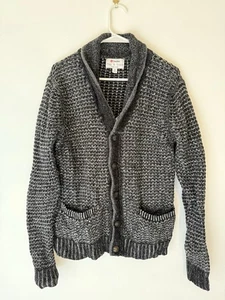 Neiman Marcus Rag & Bone Target Men’s Cardigan Knit Sweater Wool Blend Size M - Picture 1 of 3