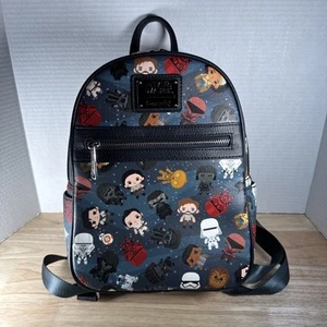 Disney Loungefly Star Wars The Rise of Skywalker mini backpack - Foto 1 di 7
