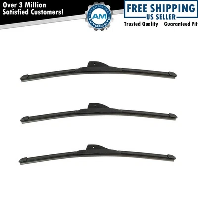 Trico Tech Windshield Wiper Blade Front & Rear 3pc Set - Image 1 of 3